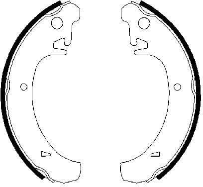 Brake Shoe Set 0986487219 - image 10