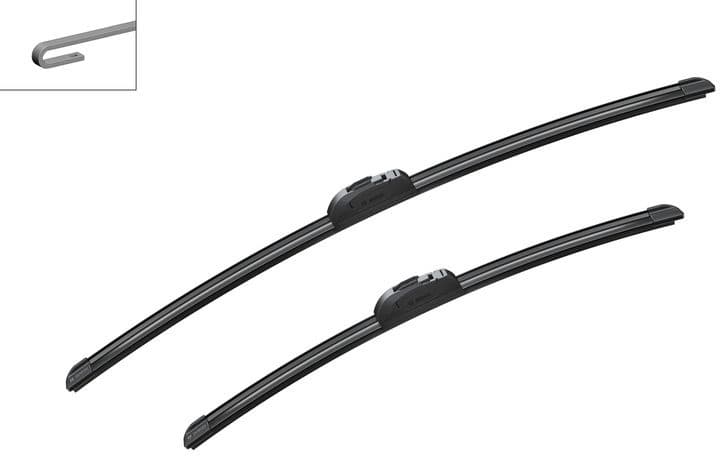 Wiper blade set BOSCH 2psc 3397007706 - image 2