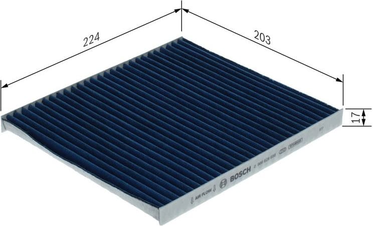 Filter, cabin air FILTER+pro 0 986 628 656 - image 5