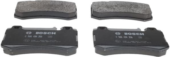 Brake Pad Set, disc brake 0986494356 - image 3
