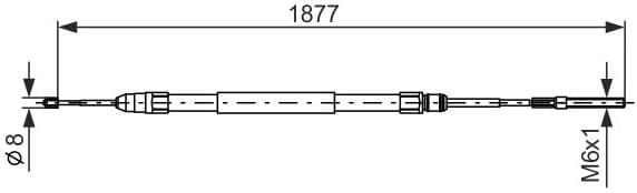 Cable Pull, parking brake 1987477694 - image 6