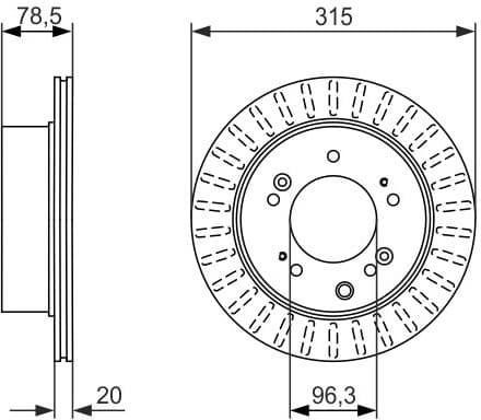 Brake Disc 0986479793 - image 10