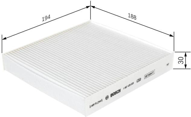 Filter, cabin air 1987435005 - image 10