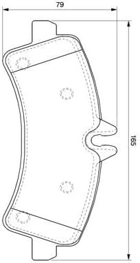 Brake Pad Set, disc brake 0986494122 - image 12