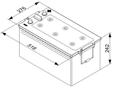 Starter Battery SLI 0092T40800 - image 10