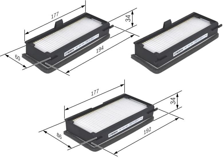 Filter, cabin air 1987432060 - image 7
