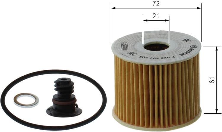 Oil Filter F 026 407 308 - image 9