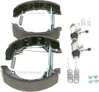 Brake Shoe Set KIT SUPERPRO 0204114547 - image 8