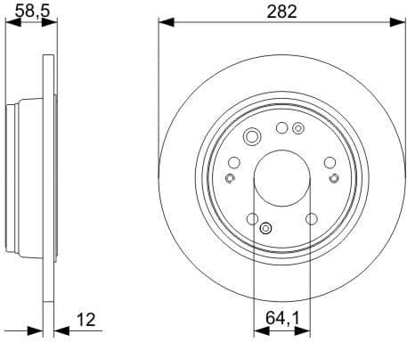 Brake Disc 0986479361 - image 4