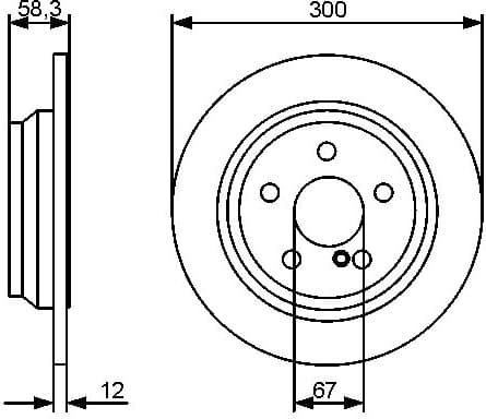 Brake Disc 0986479414 - image 2