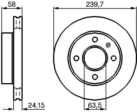 Brake Disc 0986478148 - image 5