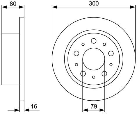 Brake Disc 0986479317 - image 6