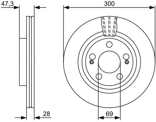 Brake Disc 0986479537 - image 7