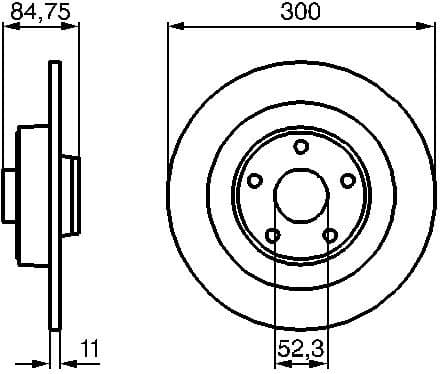 Brake Disc 0986479083 - image 2