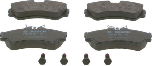 Brake Pad Set, disc brake 0986460941 - image 2