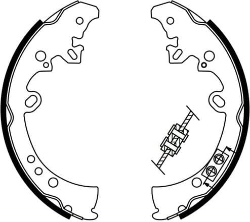 Brake Shoe Set 0986487787 - image 7
