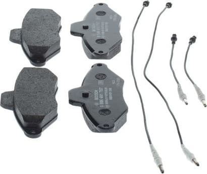 Brake Pad Set, disc brake 0986461757 - image 9