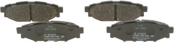 Brake Pad Set, disc brake 0986494444 - image 2