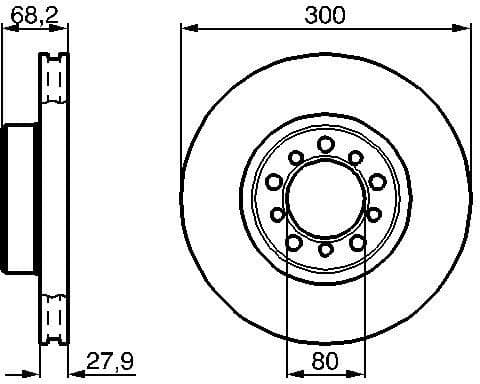 Brake Disc 0986478197 - image 7