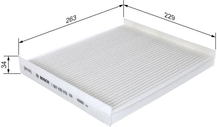 Filter, cabin air 1 987 435 078 - image 9