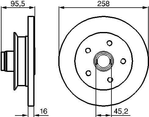 Brake Disc 0986478224 - image 7