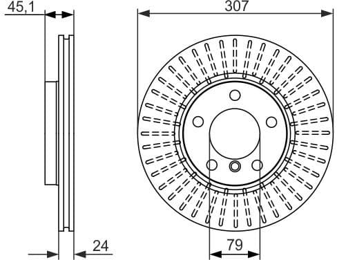 Brake Disc 0986479726 - image 3