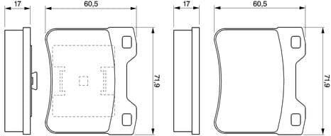 Brake Pad Set, disc brake 0986424411 - image 14