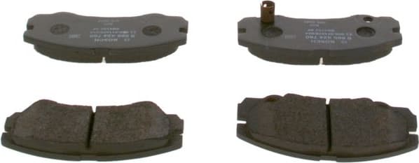Brake Pad Set, disc brake 0986424760 - image 8