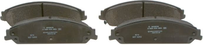 Brake Pad Set, disc brake 0986494483 - image 8