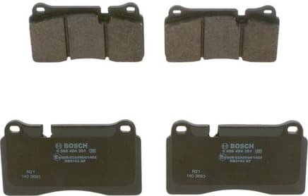 Brake Pad Set, disc brake 0986494351 - image 9