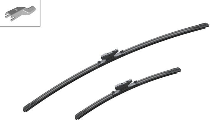 Wiper blade set BOSCH 2psc 3397014245 - image 2