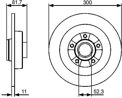 Brake Disc 0986479446 - image 6