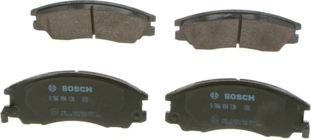 Brake Pad Set, disc brake 0986494138 - image 2