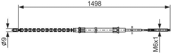 Cable Pull, parking brake 1987477338 - image 7