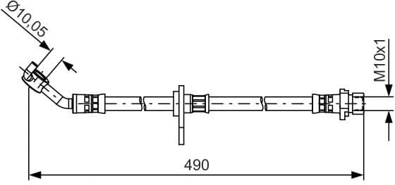 Brake Hose 1987481520 - image 10