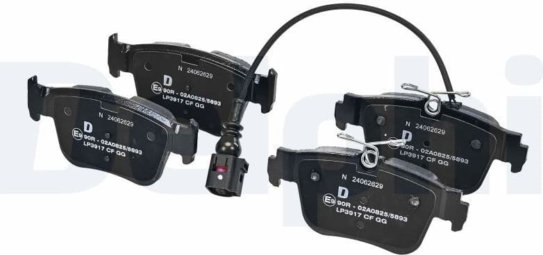 Brake Pad Set, disc brake LP3917