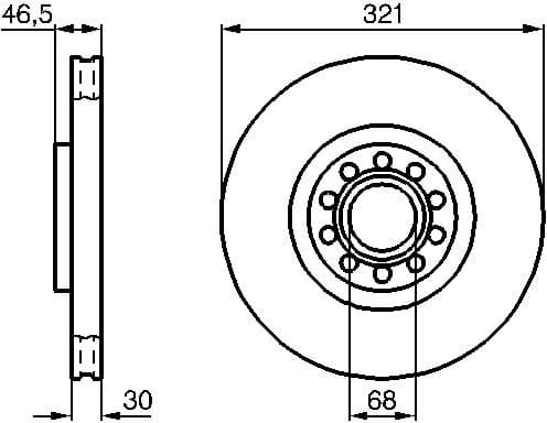 Brake Disc 0986478985 - image 7