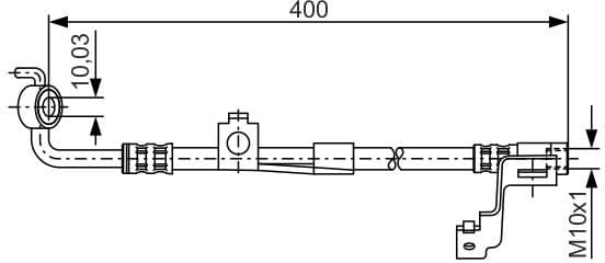 Brake Hose 1987476815 - image 2