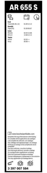 Wiper Blade Aerotwin Retrofit 3397007584 - image 5