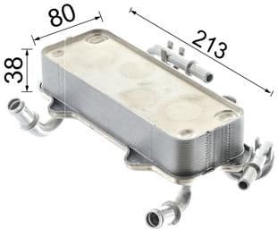 Oil Cooler, automatic transmission BEHR *** PREMIUM LINE *** CLC 283 000P - image 12