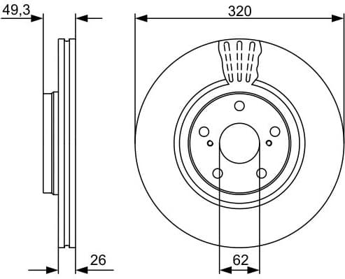 Brake Disc 0986479562 - image 9