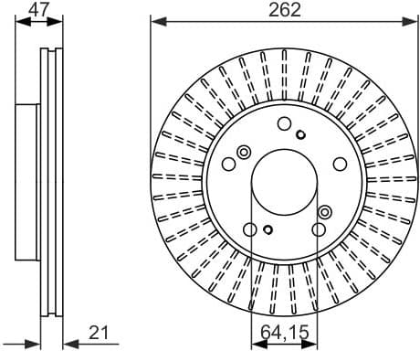 Brake Disc 0986479687 - image 6