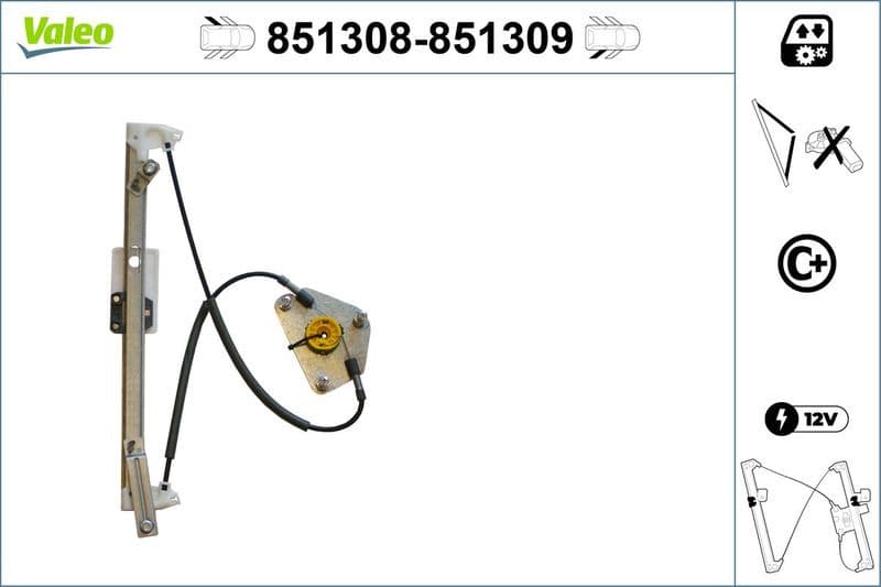 Window Regulator 851308