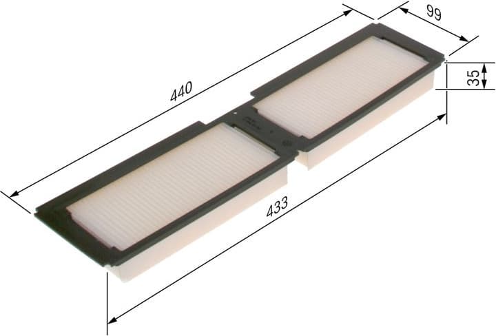 Filter, cabin air 1987431165 - image 10