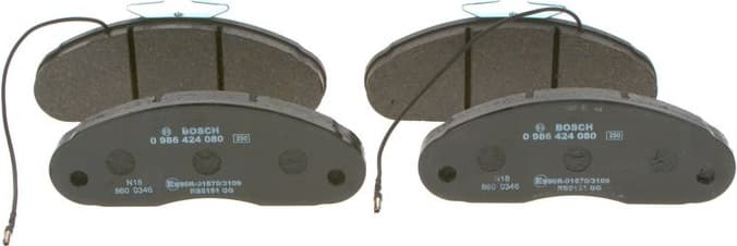 Brake Pad Set, disc brake 0986424080 - image 8