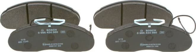 Brake Pad Set, disc brake 0986424080 - image 10
