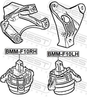 Mounting, engine BMM-F10LH - image 2
