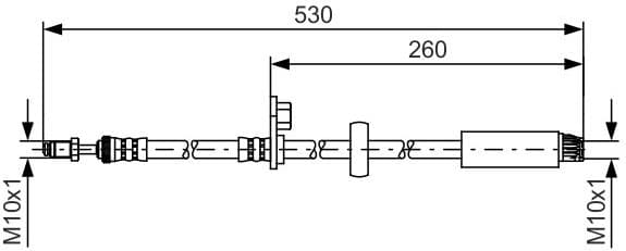 Brake Hose 1 987 481 395 - image 6