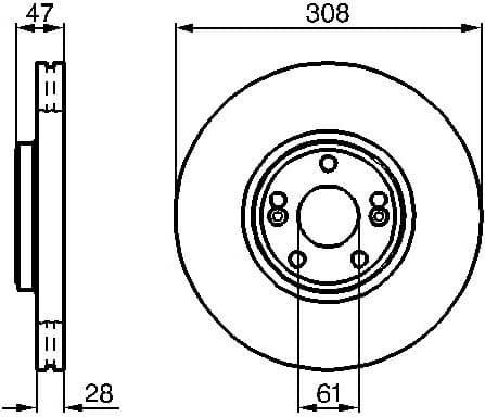 Brake Disc 0986479198 - image 2