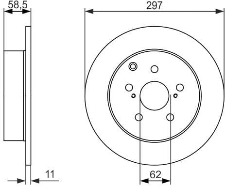 Brake Disc 0986479574 - image 6